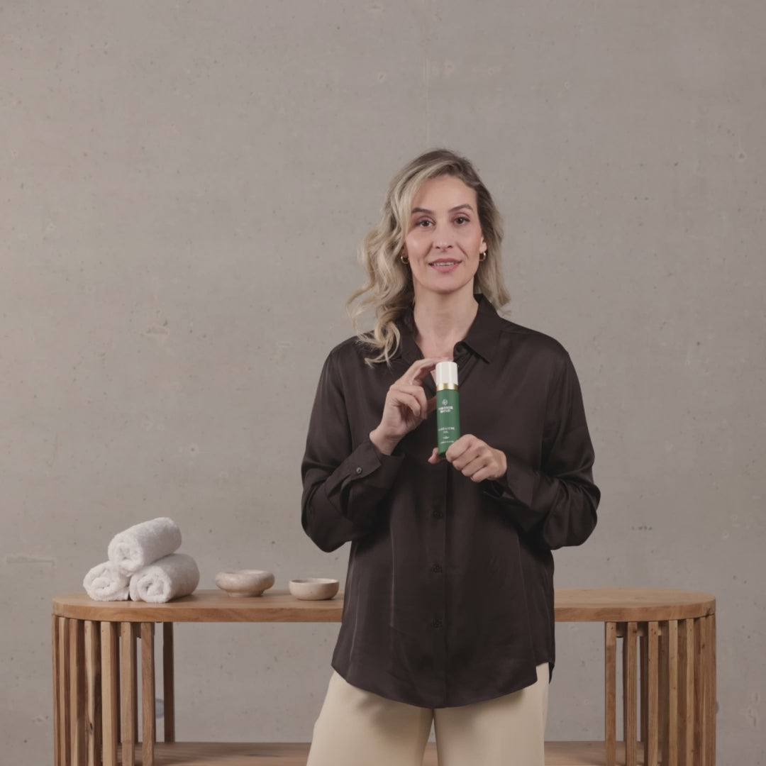 Videoerklärung Revitalizing Gel von Bernadette Dalio international Trainer Pharmos Natur Academy